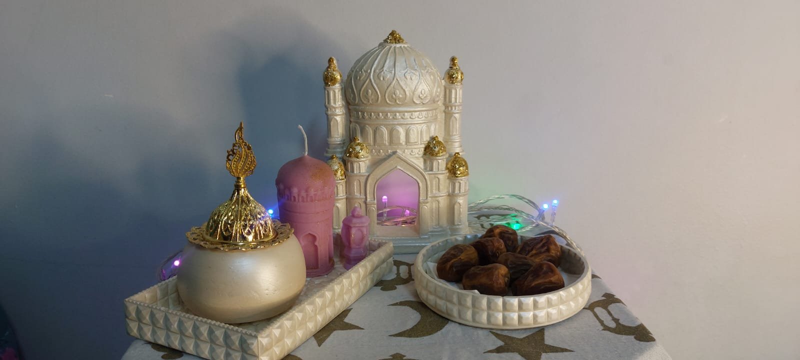 باكدج شمع مع كونكريت _Shahy Crafts