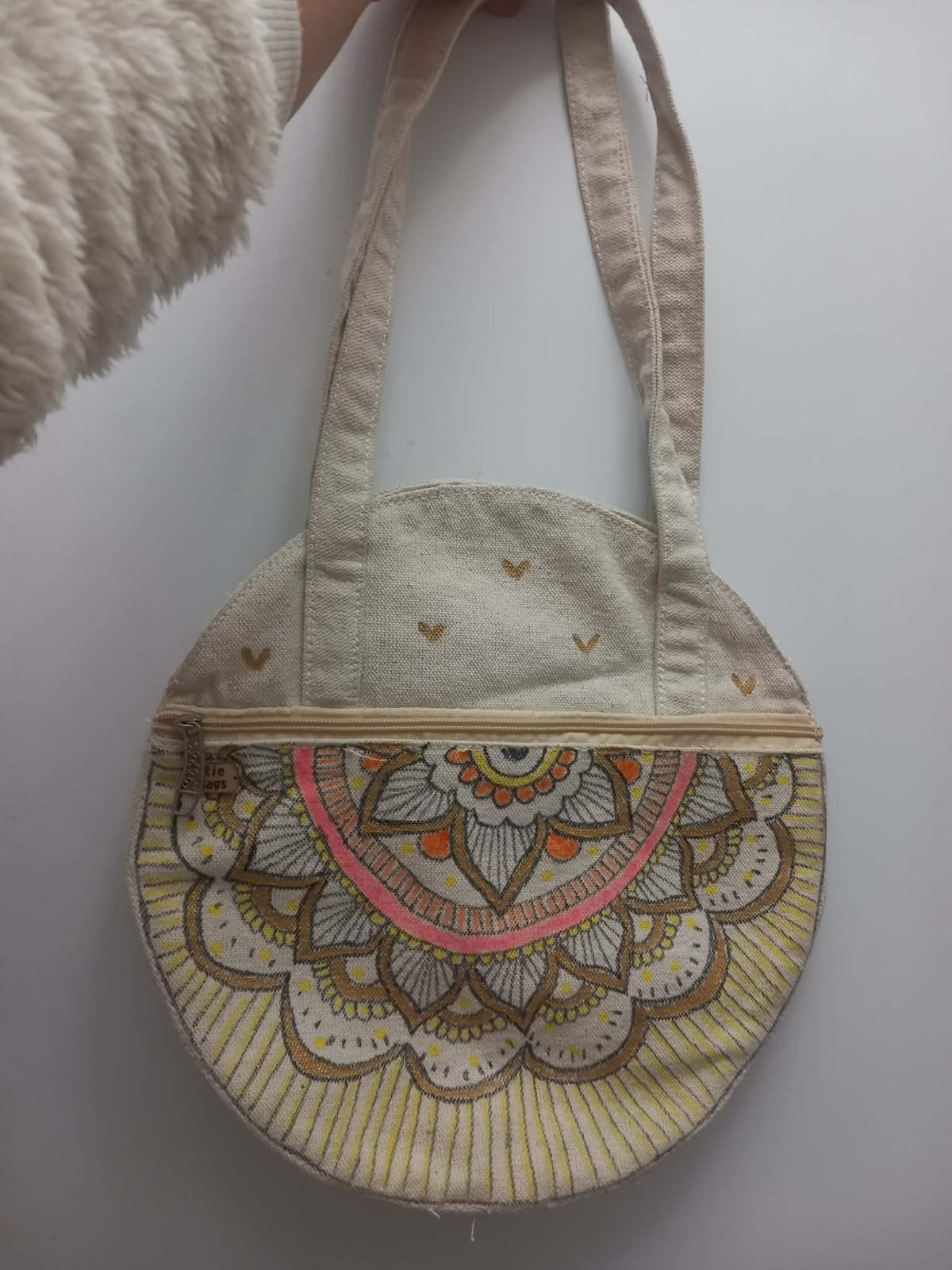 شنطه شكل دائري_ Marie Crafts