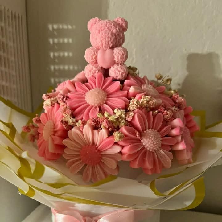 بوكيه شموع_ Lolo Crafts