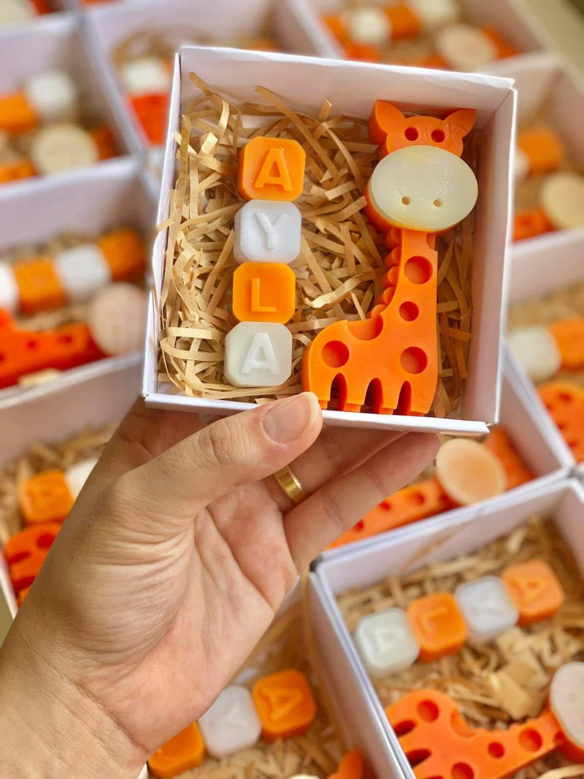 طقم شموع للسبوع_ Lolo Crafts