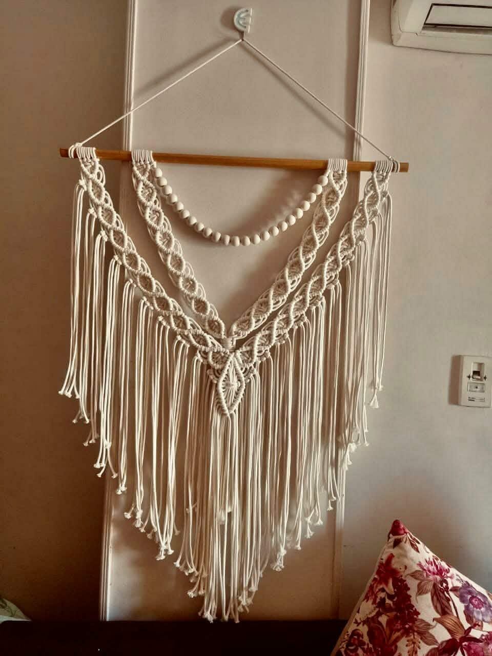 جدارية مكرميه_Roka Crafts