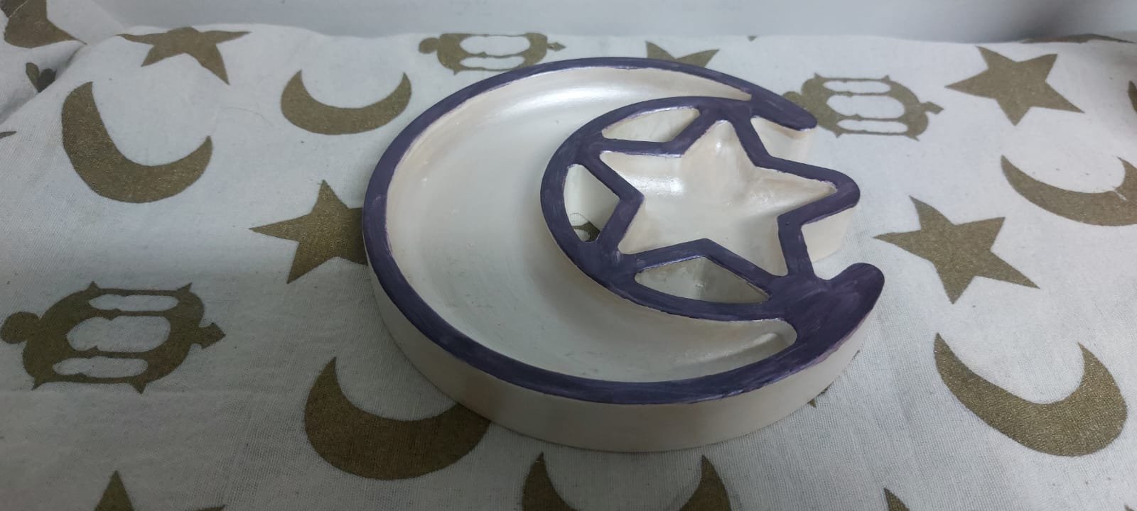 طبق هلال ونجمه_Shahy Crafts