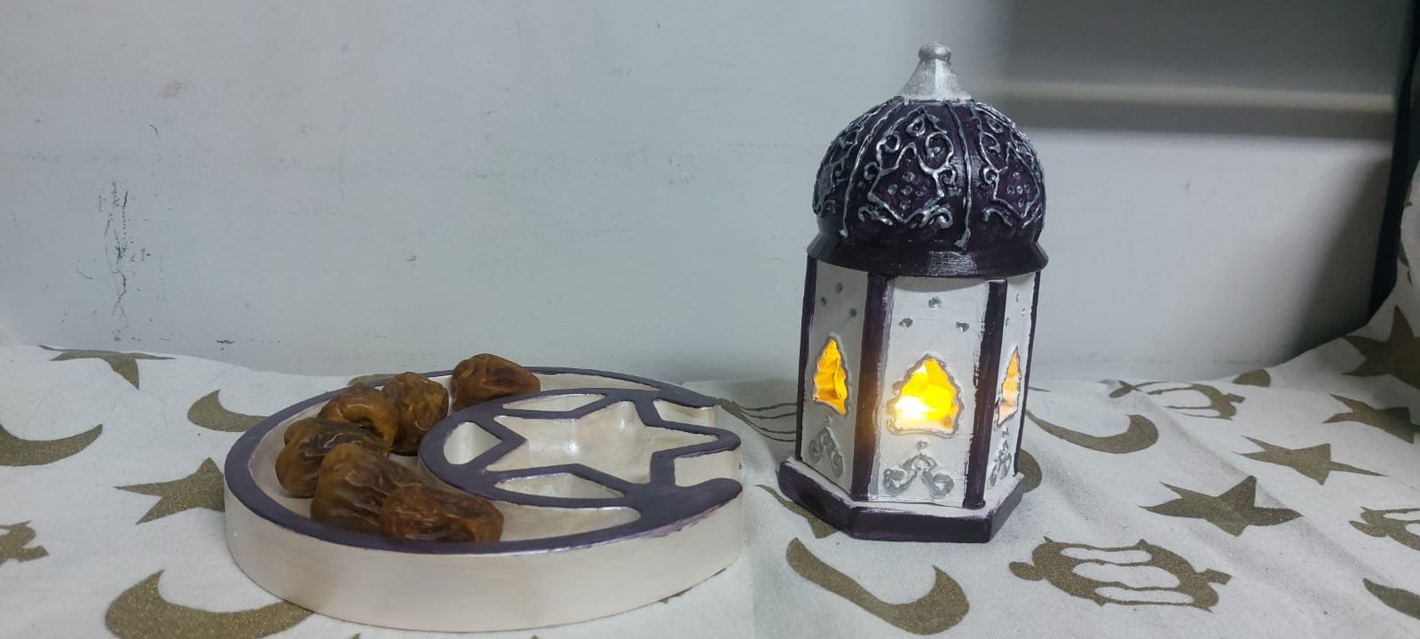 باكدج هلال ونجمه مع فانوس_Shahy Crafts