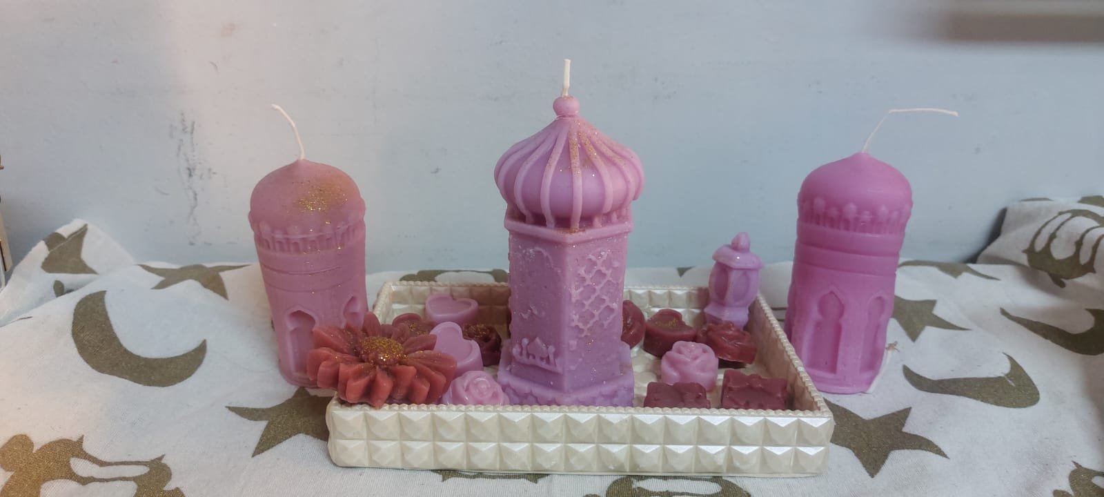 شمع علي شكل فانوس_Shahy Crafts