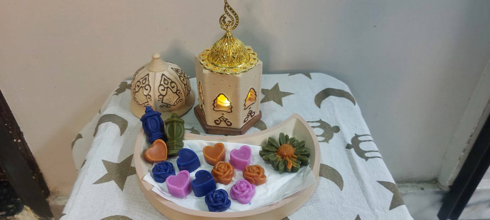 باكدج كونكريت مع فواحات_shahy Crafts