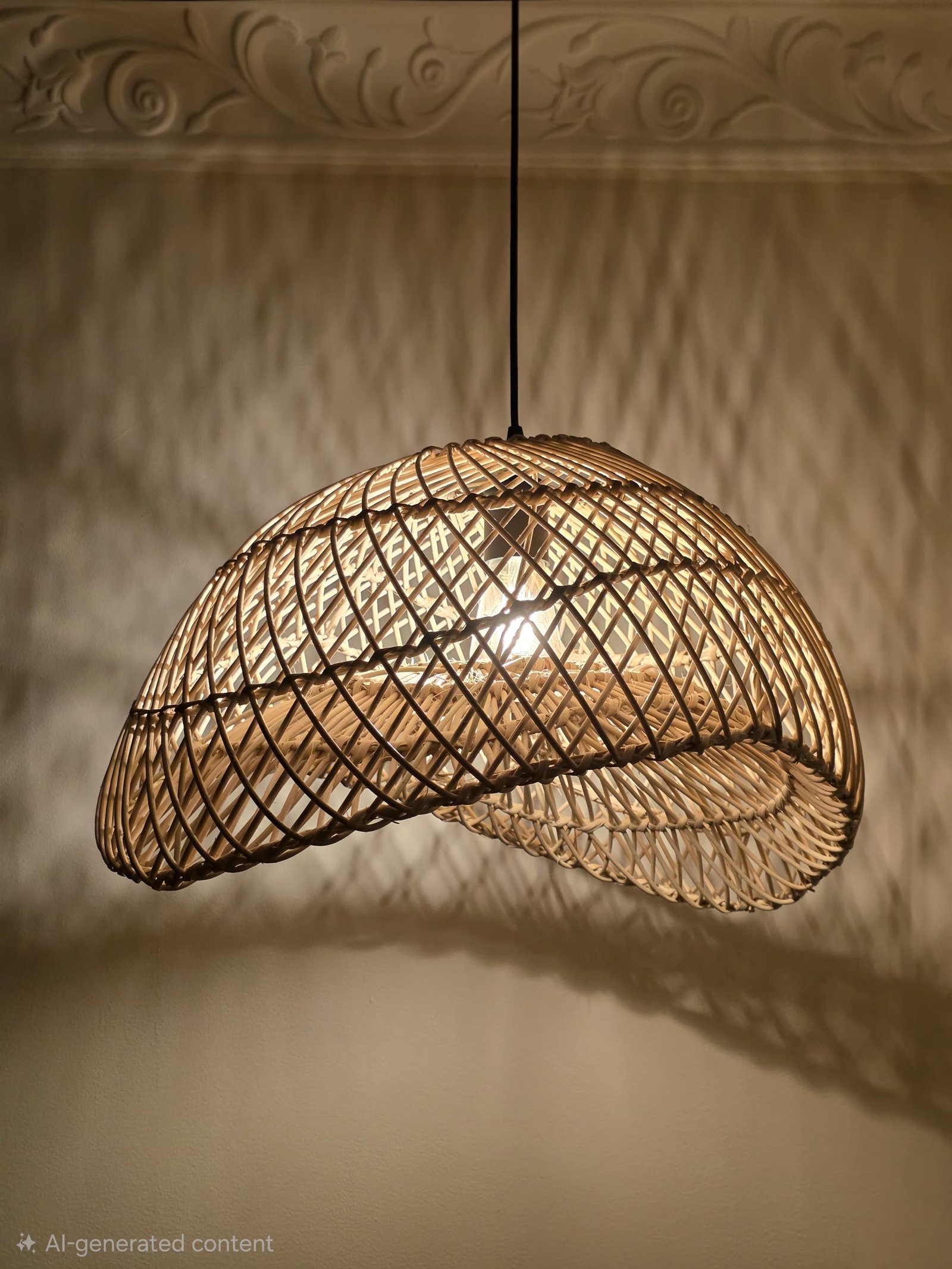 نجفة بامبو assem home crafts