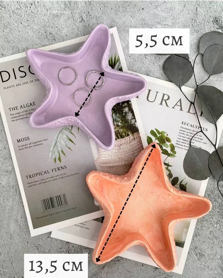 كوستر ستارفيش_shahy.crafts