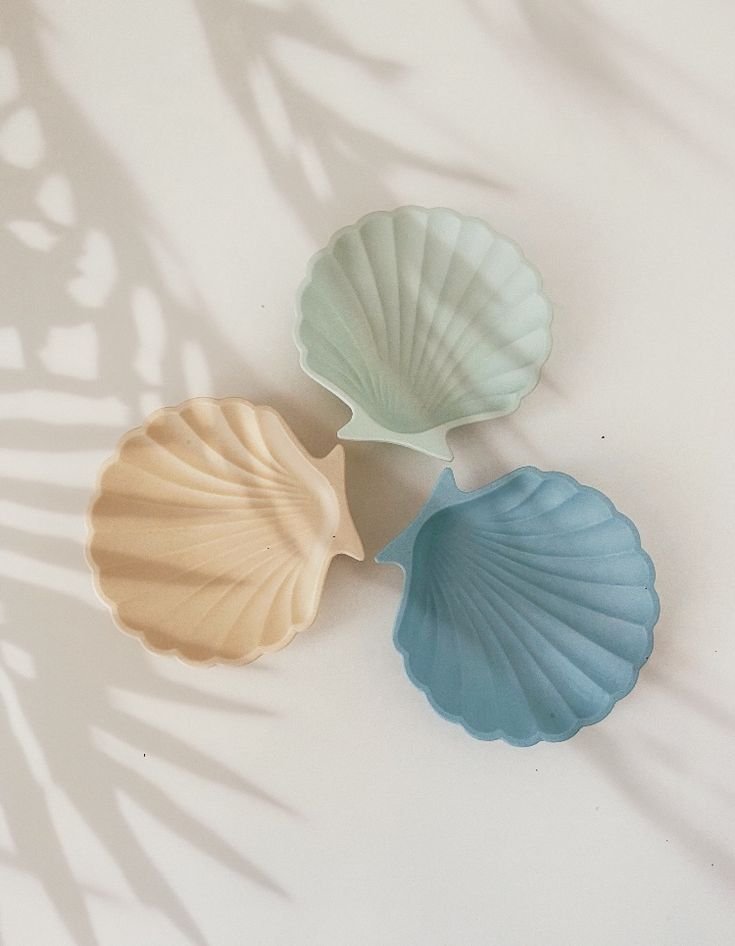 كوستر شكل صدفة_shahy.crafts