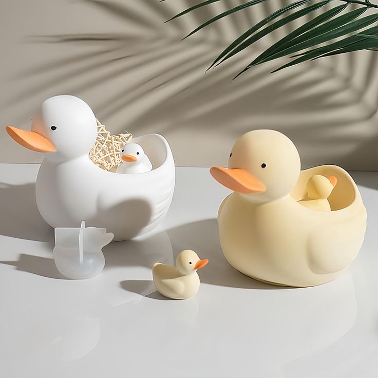 قطعة ديكور علي شكل بطة_shahy.crafts