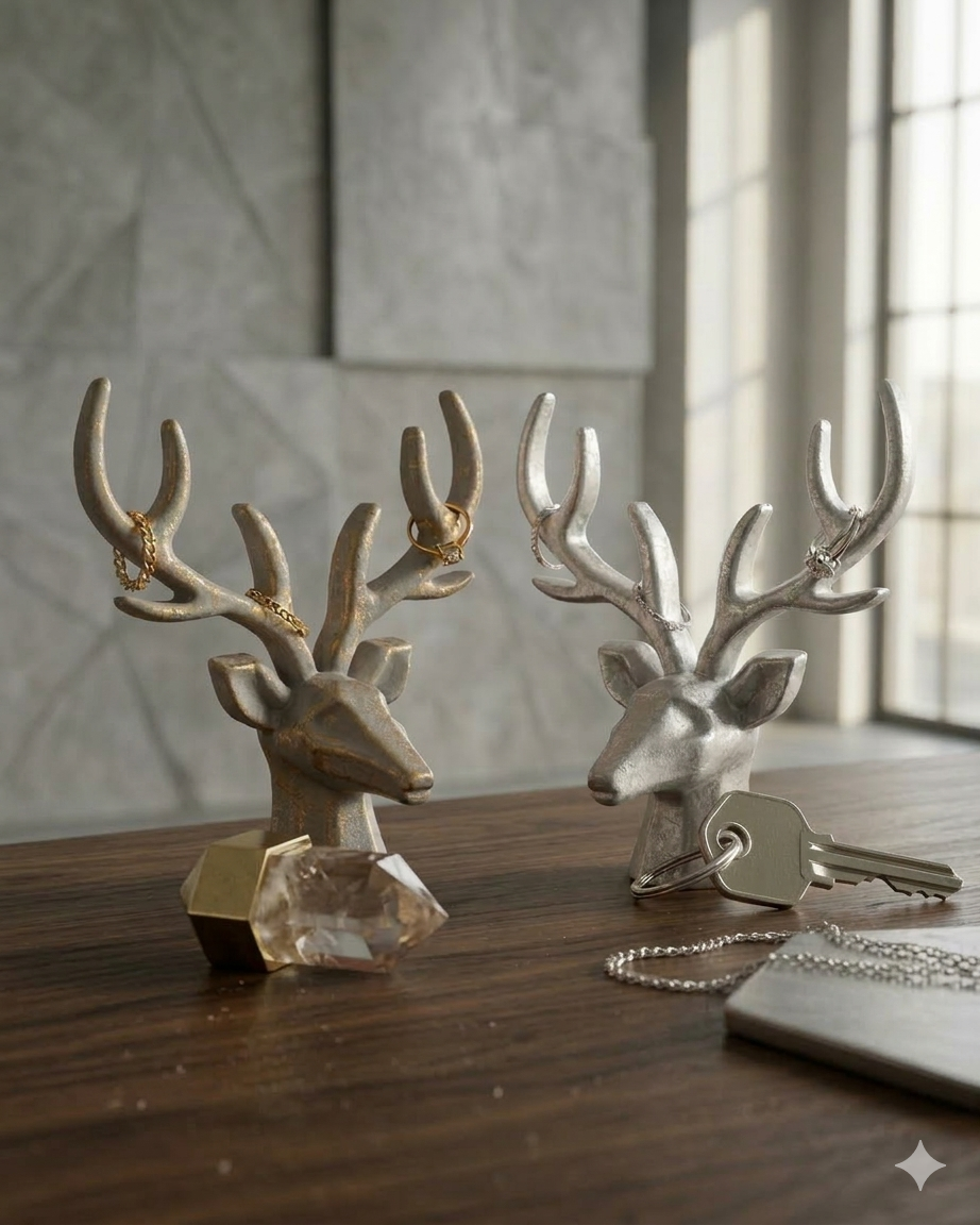 راس غزال من الماربل _shahy.crafts